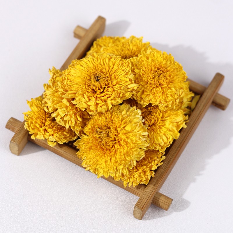 Dried Flower Tea Factory - Golden Chrysanthemum Flower Supply