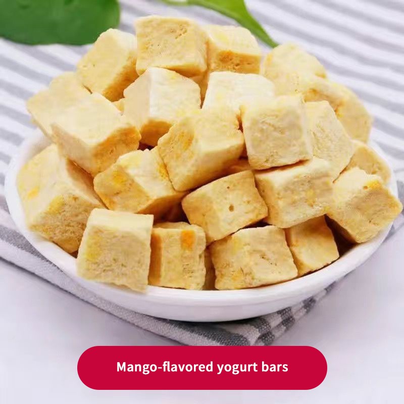 Yogurt Cubes Supplier - Halal Freeze Dried Low-Fat Crispy Sweet