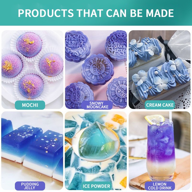 Butterfly Pea Tea Supplier - Color-Changing Herbal Custom Shape