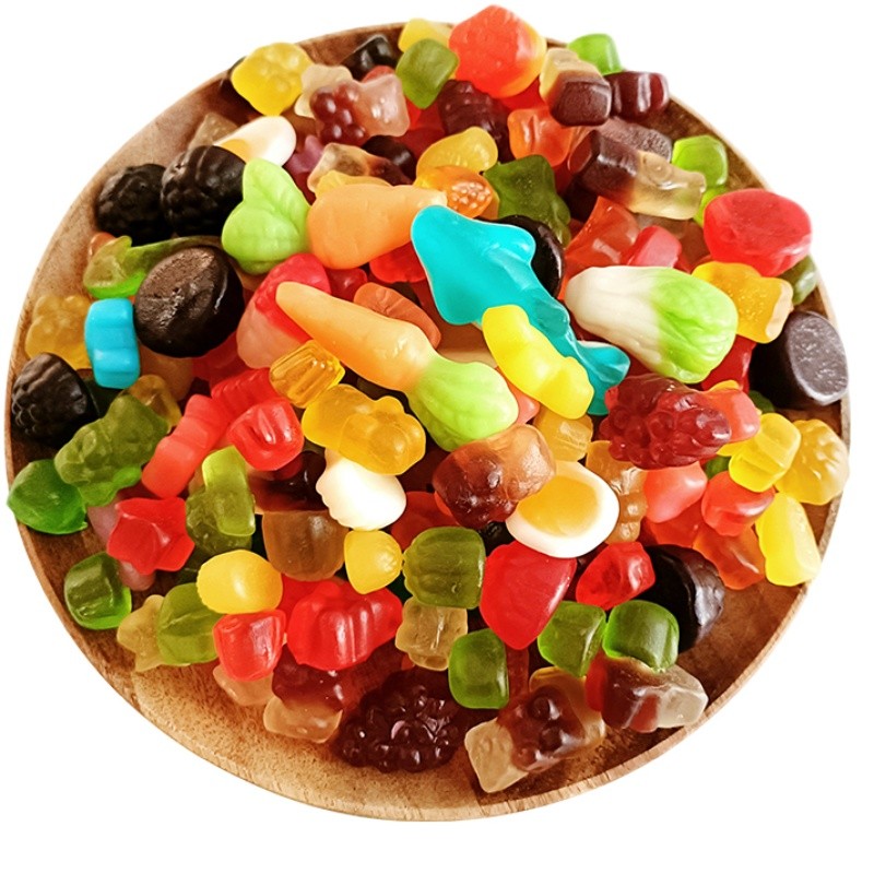 Heart Ball Gummy Factory - Halal Assorted Fruit Soft Sour Sweet