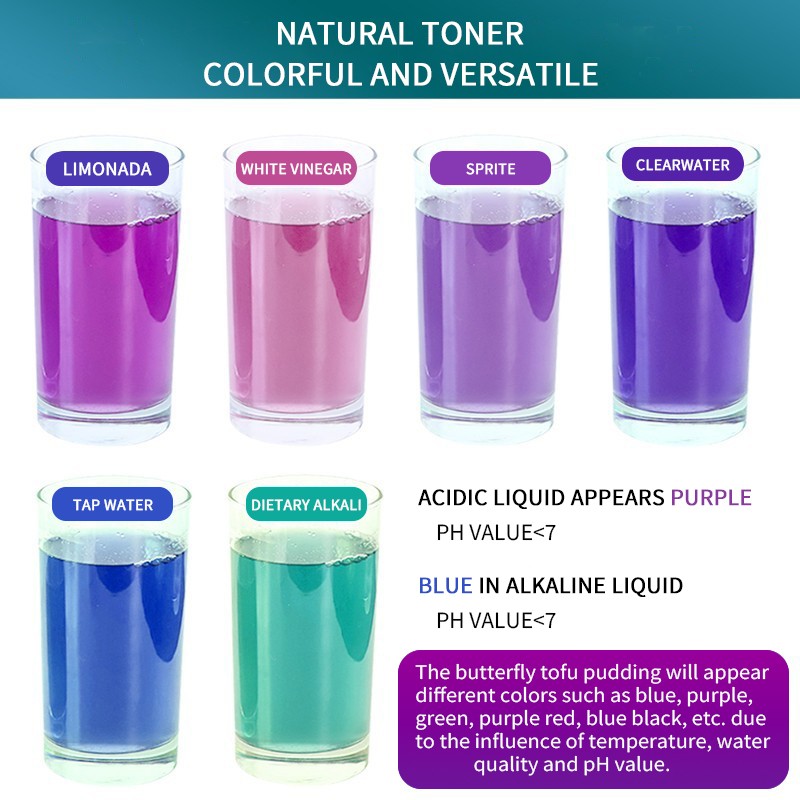 Butterfly Pea Tea Supplier - Color-Changing Herbal Custom Shape