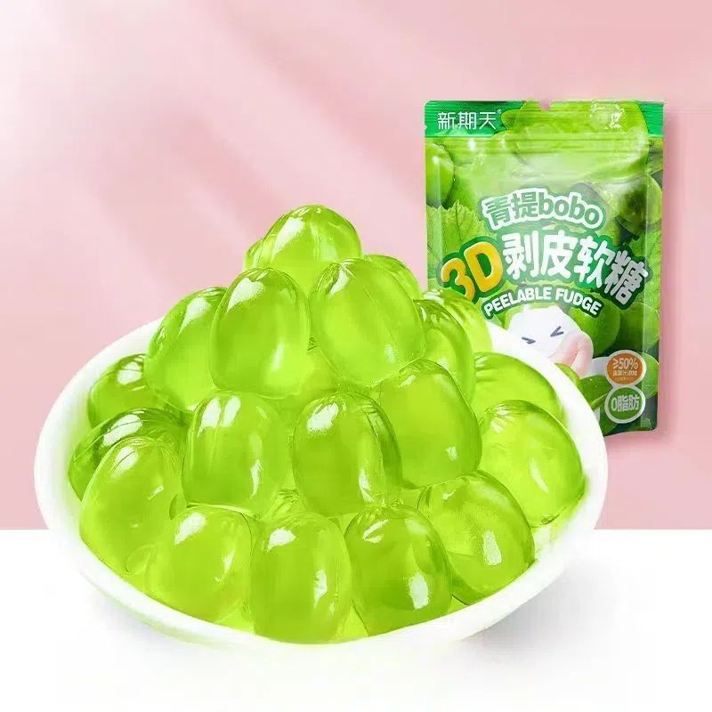 Peelable Gummy Factory - Fat Free 50% Fruit Juice Mix Bag