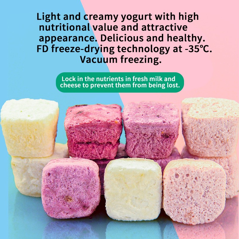 Yogurt Block Factory - Pineapple Strawberry Flavor FD Process