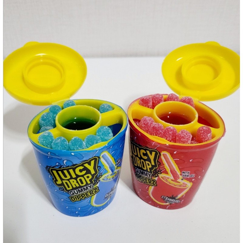 Gummy Dipperz Sticks Factory - Juicy Drop Sour Gel Sweet Snacks