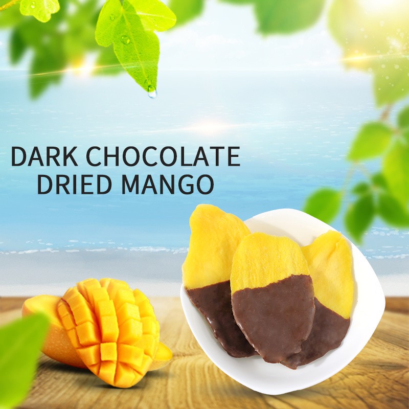 Chocolate Mango Supplier - Dried Fruit Coated Black White Vanilla