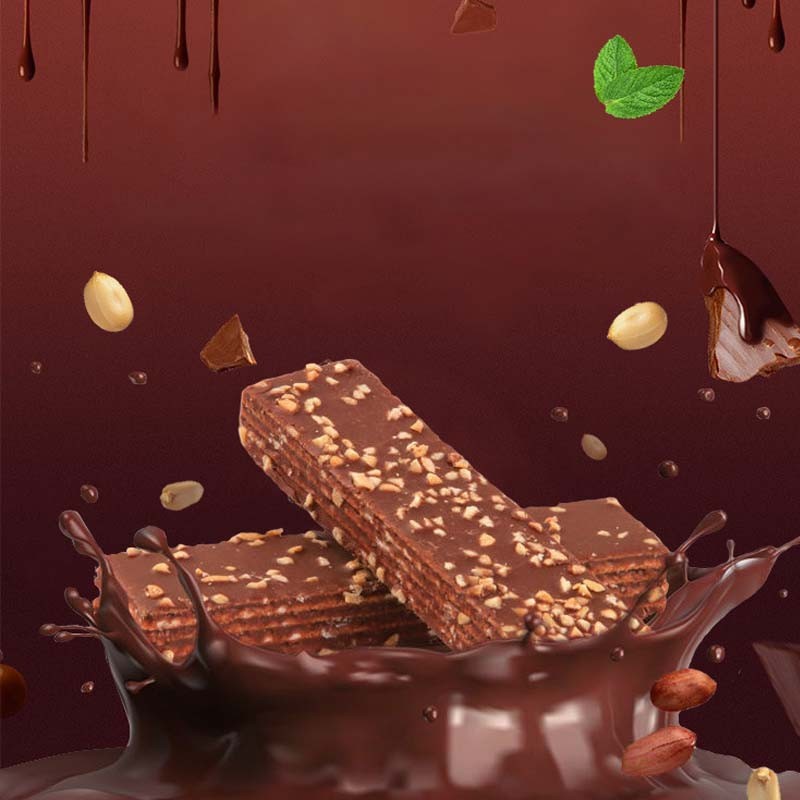 Chocolate Wafer Factory - Milk Chocolate Sandwich Biscuits