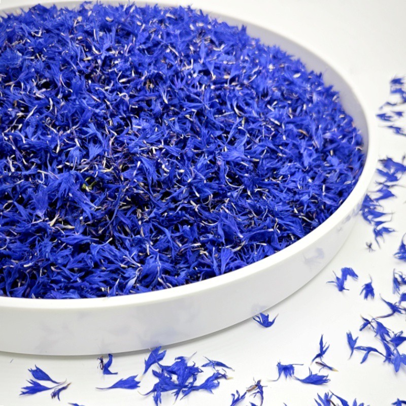 Cornflowers Tea Manufacturer - Organic Dried 4 Colors Petal Mix