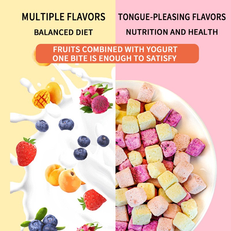 Yogurt Block Factory - Pineapple Strawberry Flavor FD Process