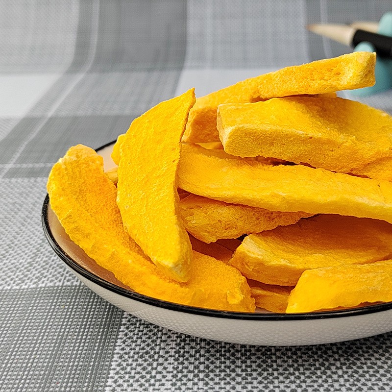 Freeze-Dried Mango Factory - Organic Slices Sweet Sour Natural