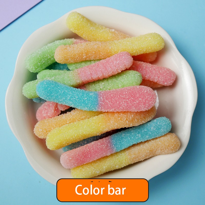 Gummy Candy Factory - Custom Halal Fruit Flavor Sweet Sour Coating