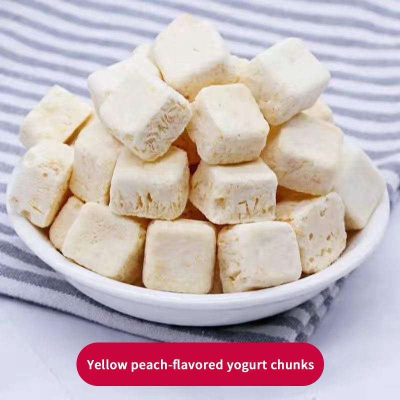 Yogurt Cubes Supplier - Halal Freeze Dried Low-Fat Crispy Sweet