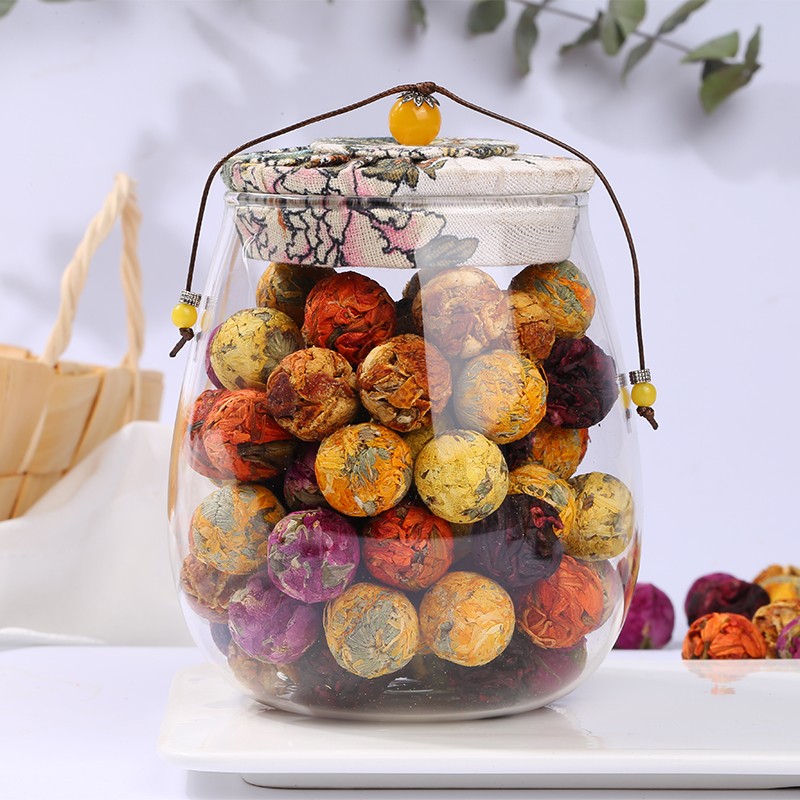 Dragon Ball Tea Manufacturer - Handmade Artisan Flower Blooming