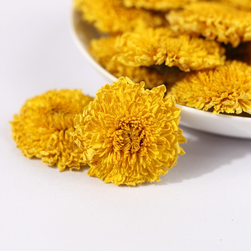 Dried Flower Tea Factory - Golden Chrysanthemum Flower Supply