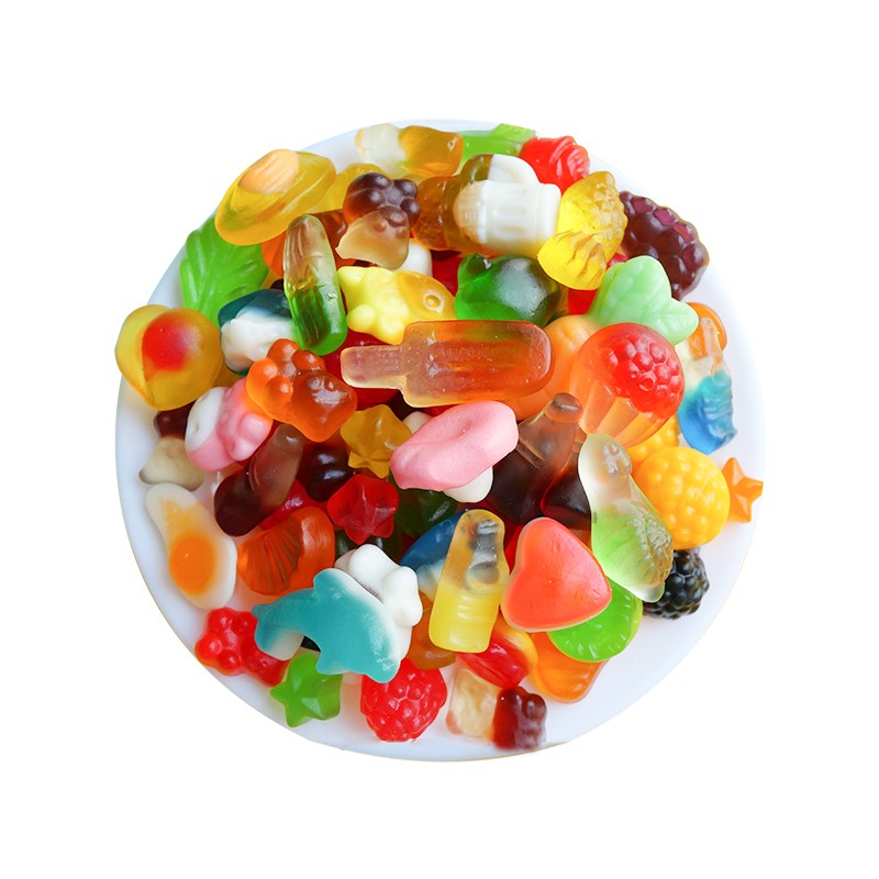 Gummy Candy Factory - Custom Halal Fruit Flavor Sweet Sour Coating