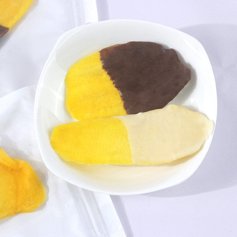 Chocolate Mango Supplier - Dried Fruit Coated Black White Vanilla