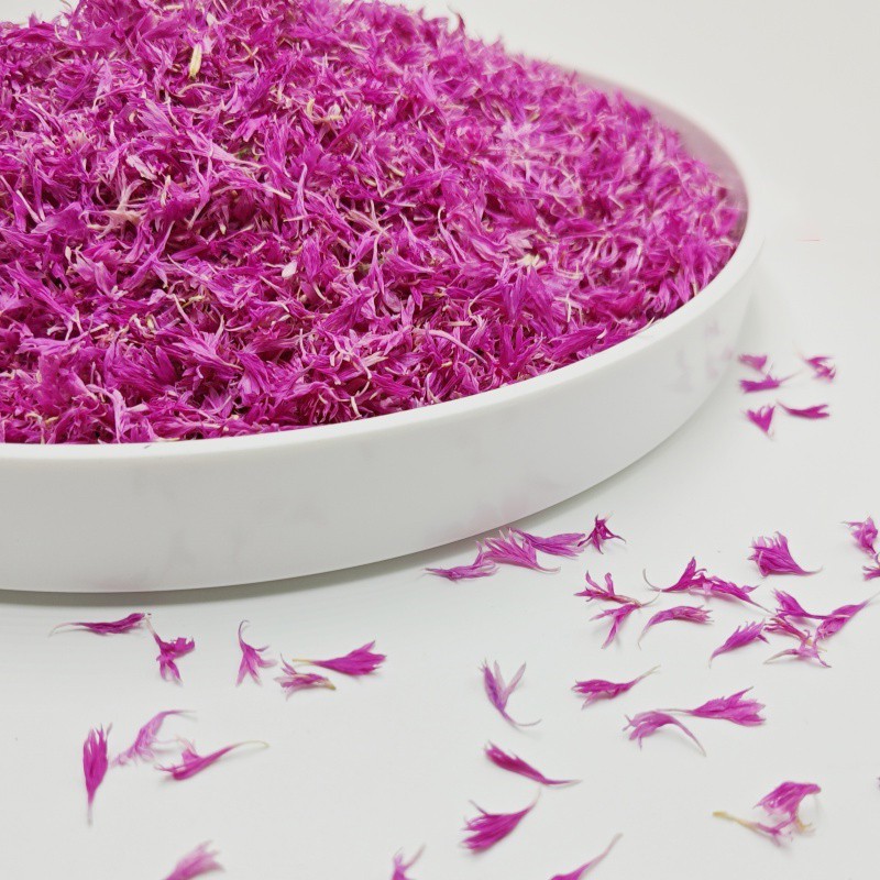 Cornflowers Tea Manufacturer - Organic Dried 4 Colors Petal Mix