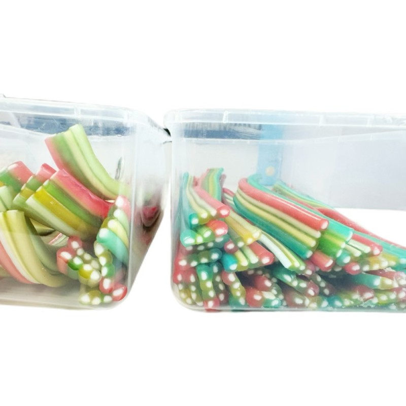 Sour Strips Gummy Supplier - Customizable Mixed Fruit Oil Coated