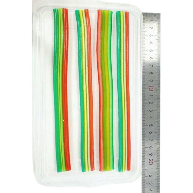 Sour Strips Gummy Supplier - Customizable Mixed Fruit Oil Coated