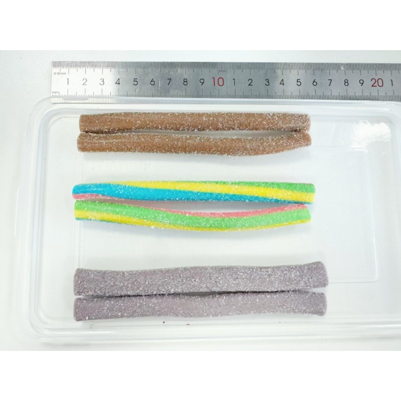 Licorice Strip Candy Supplier - Halal Fruity Sugar Coated Canned