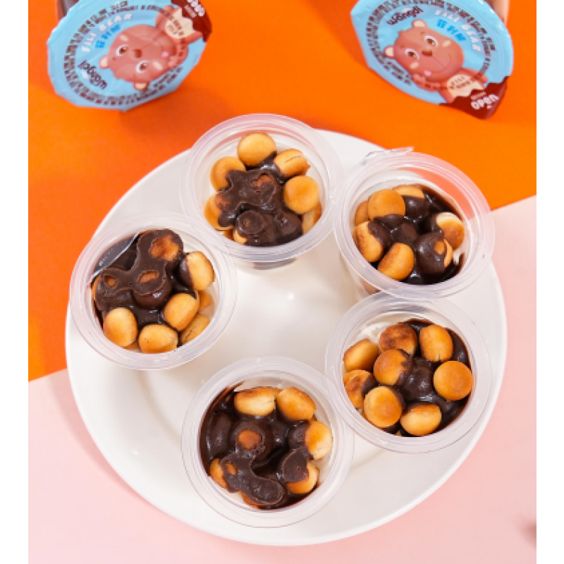 Chocolate Biscuit Factory - Cup-Style Kids Snack Fun