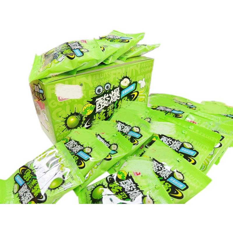 Jelly-Rope Candy Factory - OEM Super Sour Belt Gummy Bag