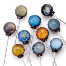 Lollipop Supplier - Colorful Ball Galaxy Star Space Planet