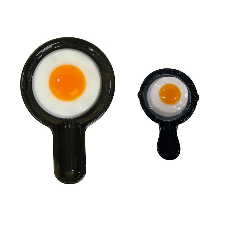 Jelly Pudding Supplier - Grilled Egg Shape Popping Candy