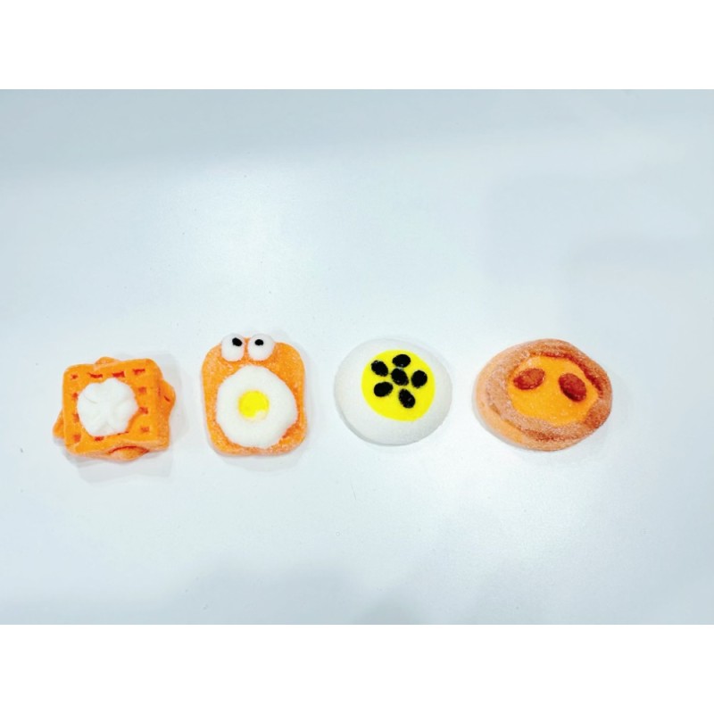 Gummy Candy Supplier - Watermelon Grape Pastry Shape Fruity