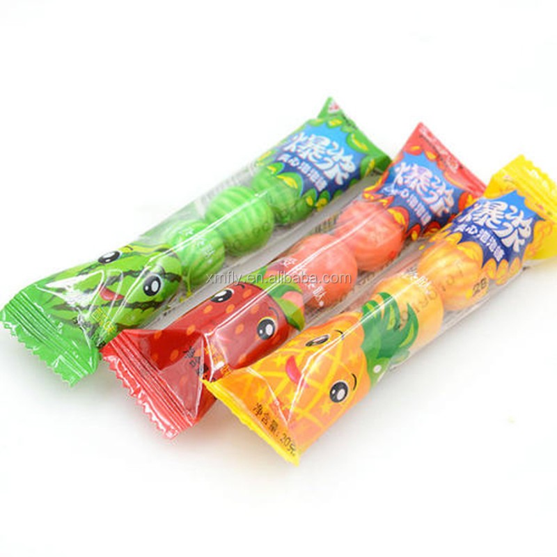 Bubble Gum Manufacturer - Round Watermelon Ball-shaped Gum