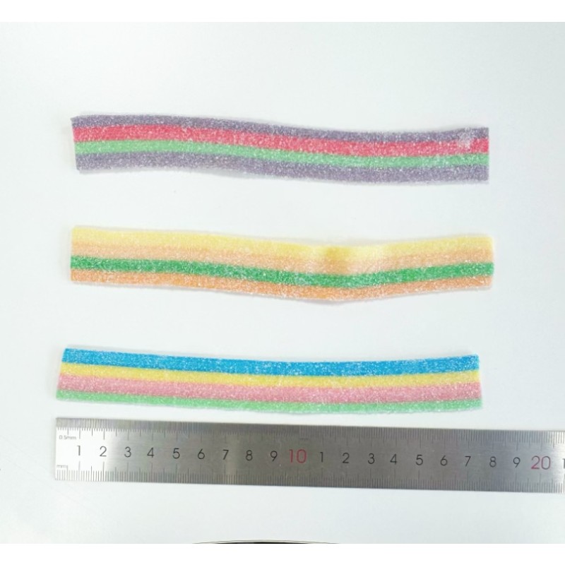 Rainbow Sour Strips Factory - Customizable Halal Chewy Bulk Packed