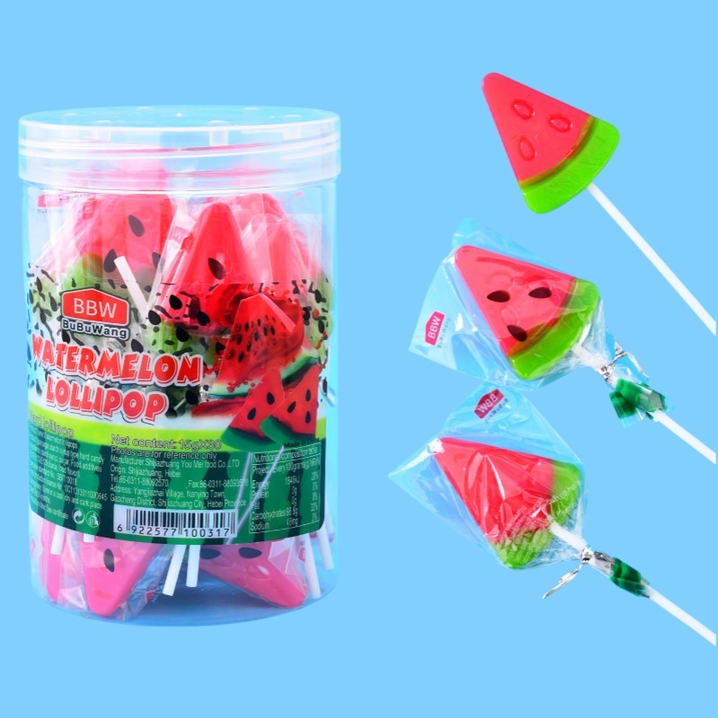 Fruit Lollipop Factory - Different Shapes Eyeball Fruit Hard