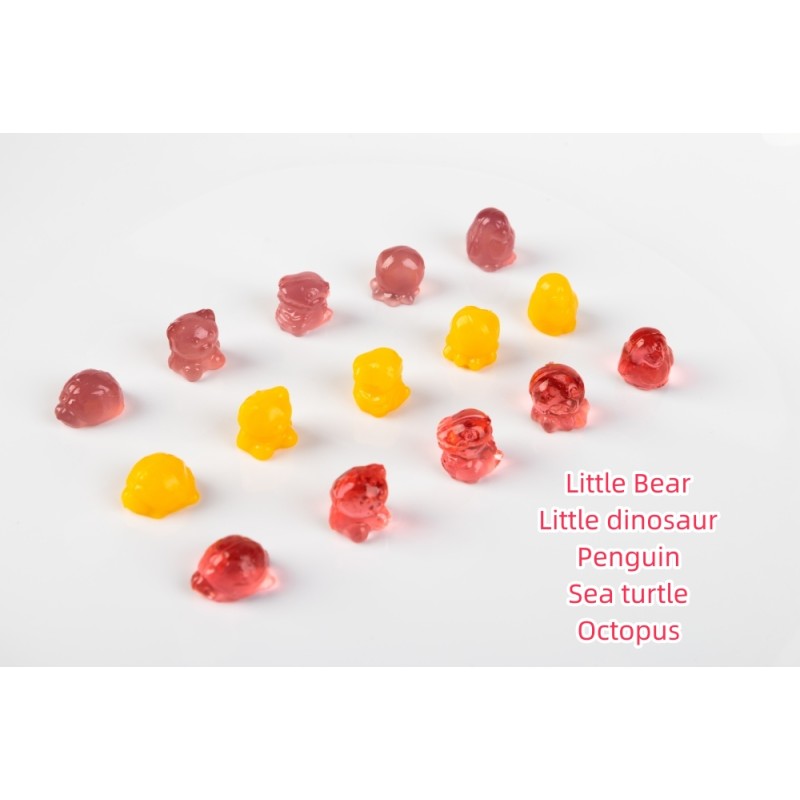 Peelable Gummy Candy Manufacturer - 4D Surprise 50% Fruit Juice