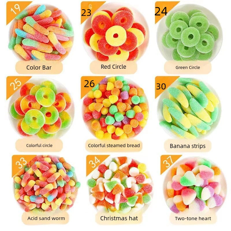 Gummy Candy Manufacturer - Custom Shapes Assorted Wholesale