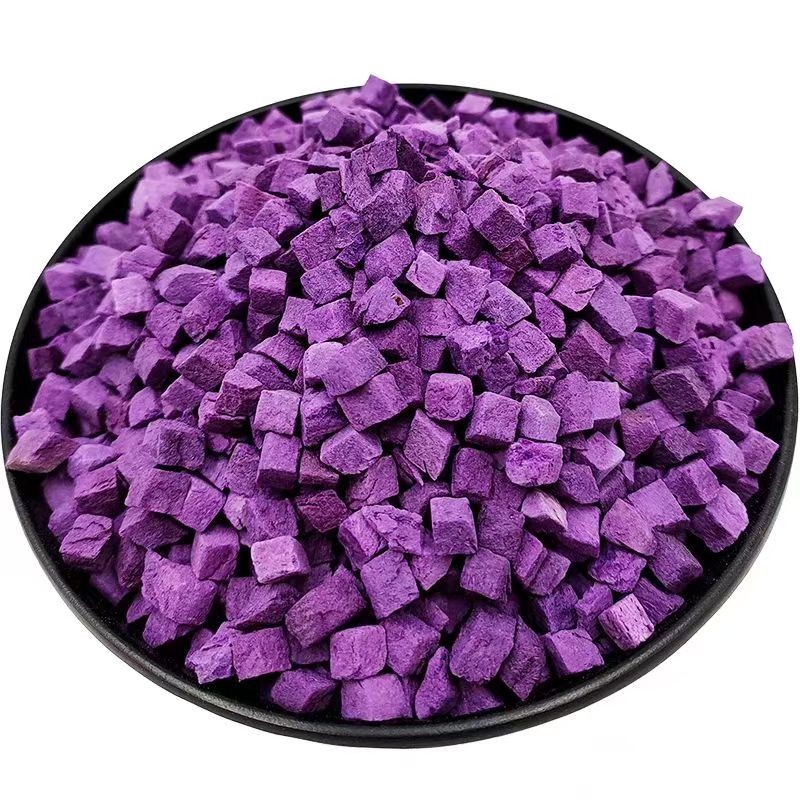 Purple Sweet Potato Factory - China Natural Dehydrated FD Cube