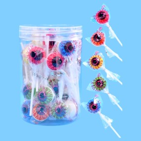 Fruit Lollipop Factory - Different Shapes Eyeball Fruit Hard