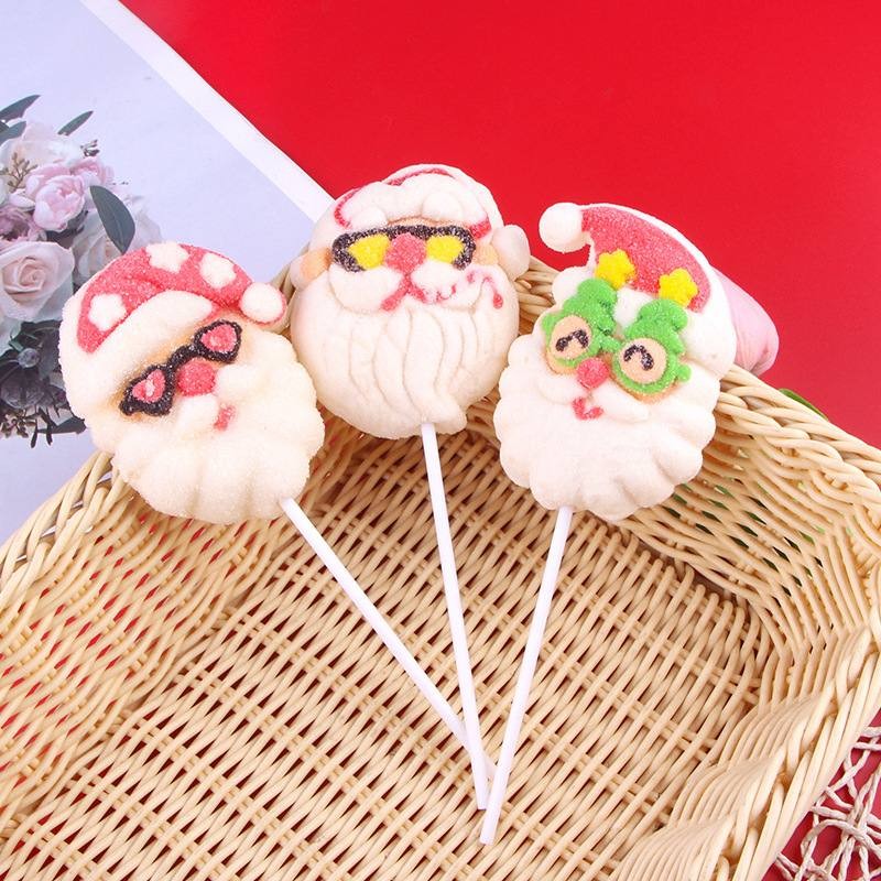 Marshmallow Candy Manufacturer - Christmas Cartoon Design for Children