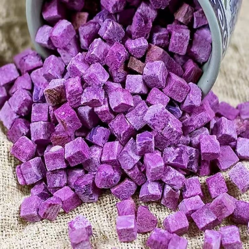 Purple Sweet Potato Factory - China Natural Dehydrated FD Cube