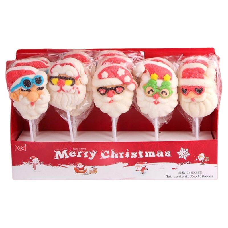 Marshmallow Candy Manufacturer - Christmas Cartoon Design for Children