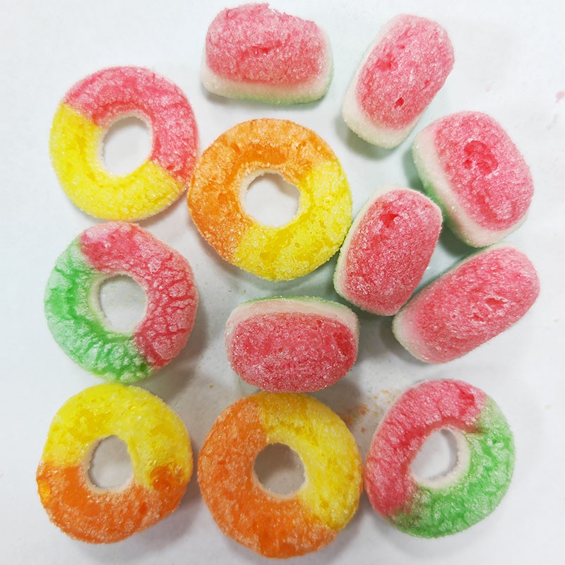 Freeze Dried Candy Supplier - Bulk Colorful Rainbow Jelly Beans