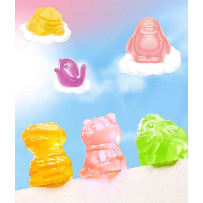 Sour Gummy Candy Factory - 4D Cartoon Juice Jelly Soft Halal