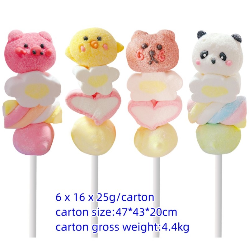 Halloween Marshmallow Manufacturer - Custom Animal Shape Fruity