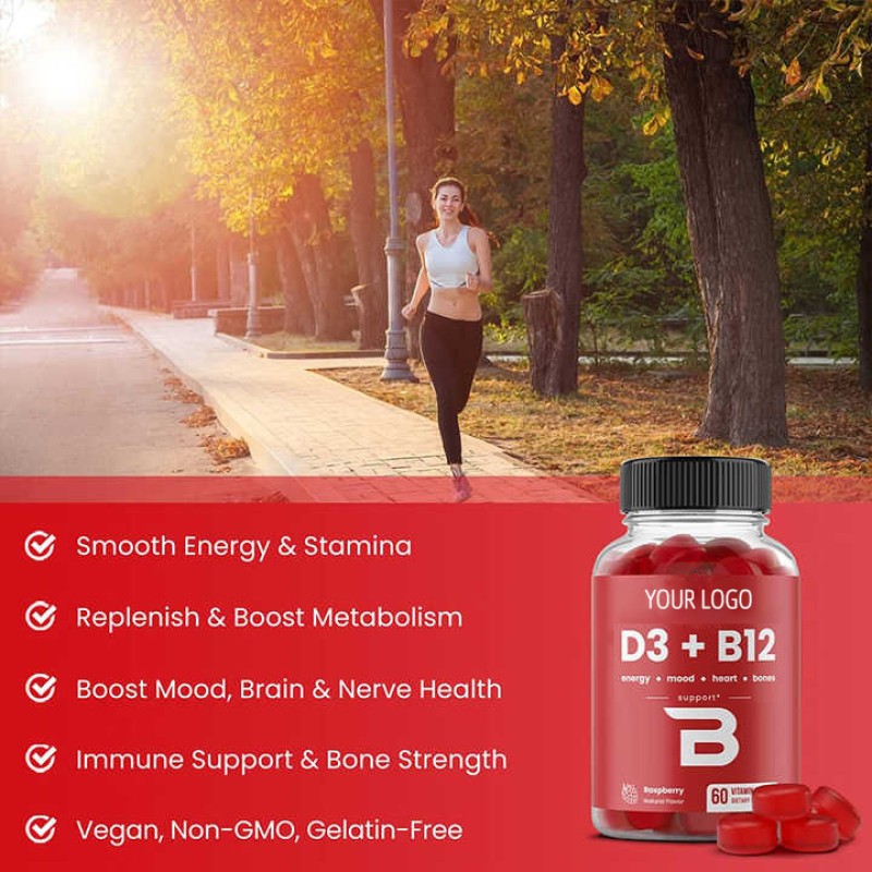 Biotin Gummies Factory - 10000 MCG Collagen Keratin Custom