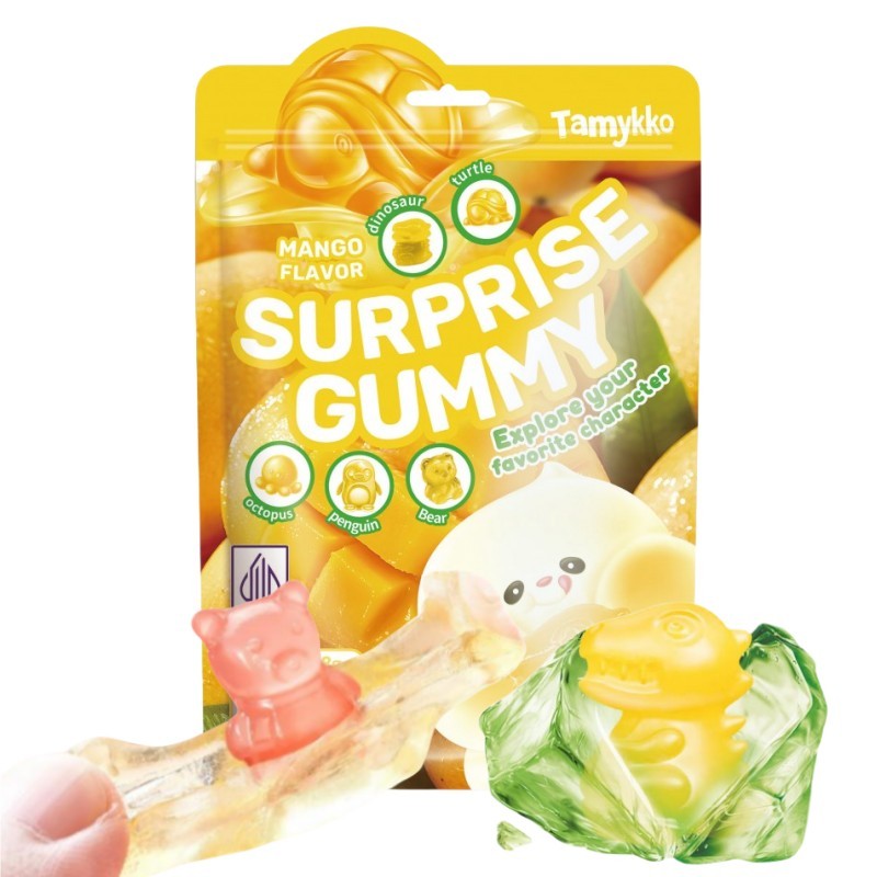 Peelable Gummy Candy Supplier - 50% Juice Addition Cute Jelly