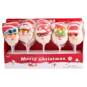Christmas Marshmallow Factory - 3D Santa Snowman Multi Color