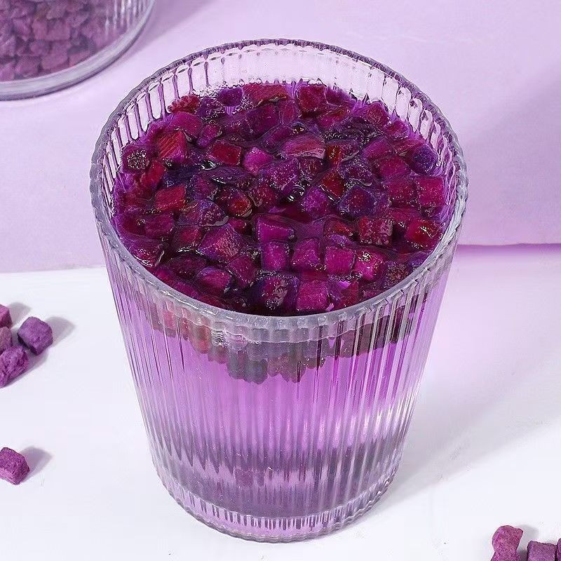 Purple Sweet Potato Factory - China Natural Dehydrated FD Cube