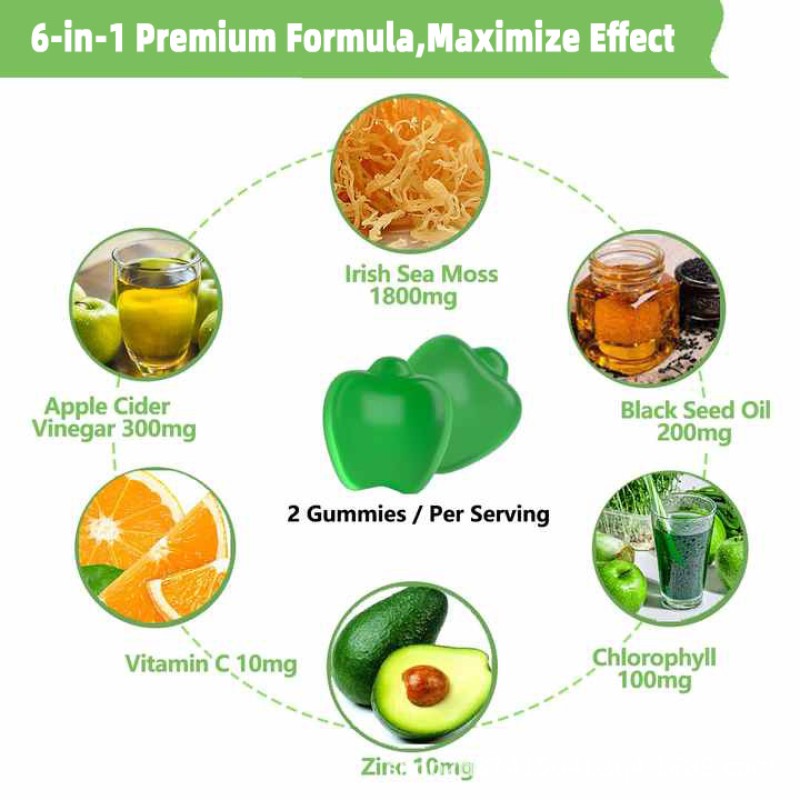 Juice Gummies Supplier - Rich in Iron 80g Soft Candy