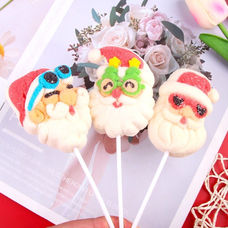 Marshmallow Candy Manufacturer - Christmas Cartoon Design for Children