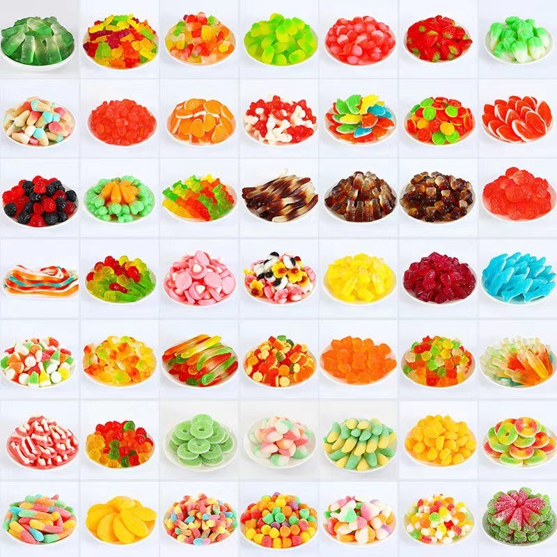 Gummy Candy Supplier - Colorful Assorted Fruit Bulk Christmas