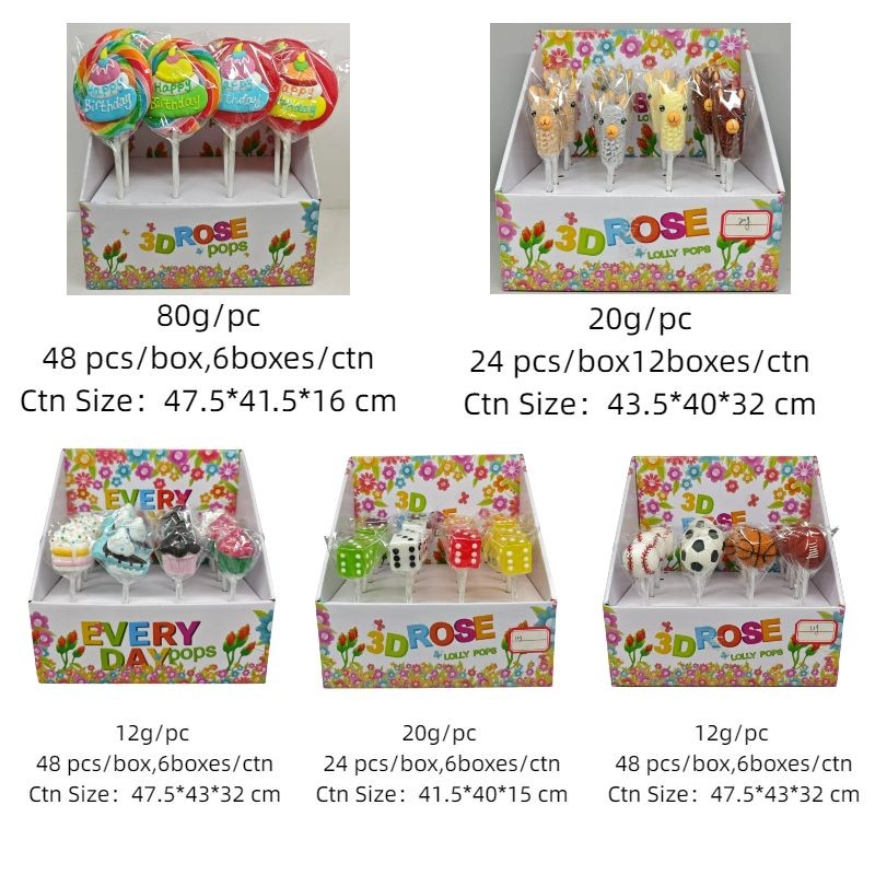 Music Lollipop Supplier - Funny Sound Fruit Round Shape