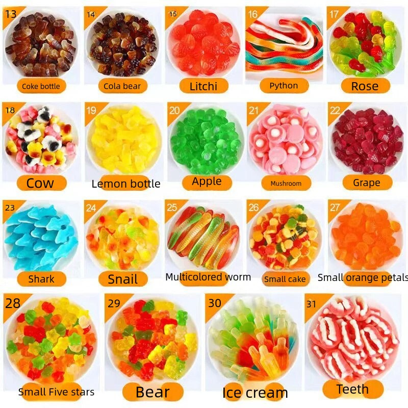 Gummy Candy Manufacturer - Sour Sweet Jelly Fruit Snacks Bulk